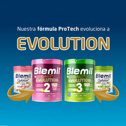 [3 UNIDADES] Blemil 1 Optimum Evolution 3PACK 800g | Leite Inicial